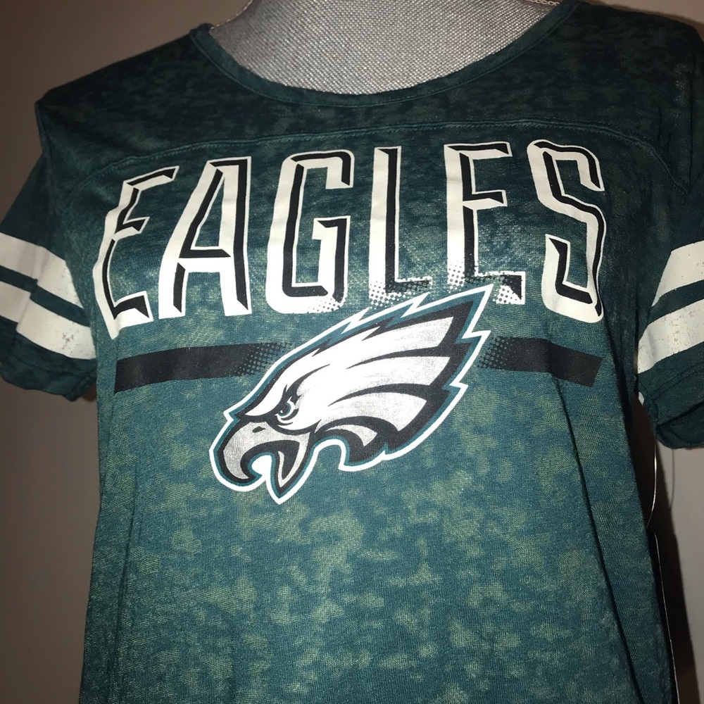 Philadelphia Eagles NFL burnout T-shirt